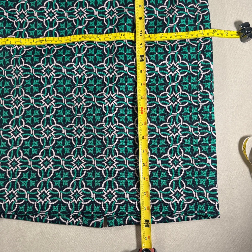 J. Crew Lattice Medallion Celtic Link High Waist Pencil Skirt Size 6 NWT Classic - Picture 4 of 11